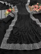 Georgette Woven Design Saree for Women 