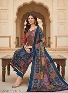 Punjabi/All Over Suits Printed Floral 