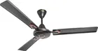 GESTOR Wave Ultra High Speed 48 Inch Decorative 1200 mm 3 Blade Ceiling Fan, Smoked Brown | Pack of 1