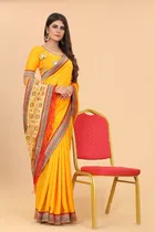Vichitra Embellished Saree for Women 