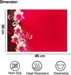 PVC Printed Dining Table Placemats 