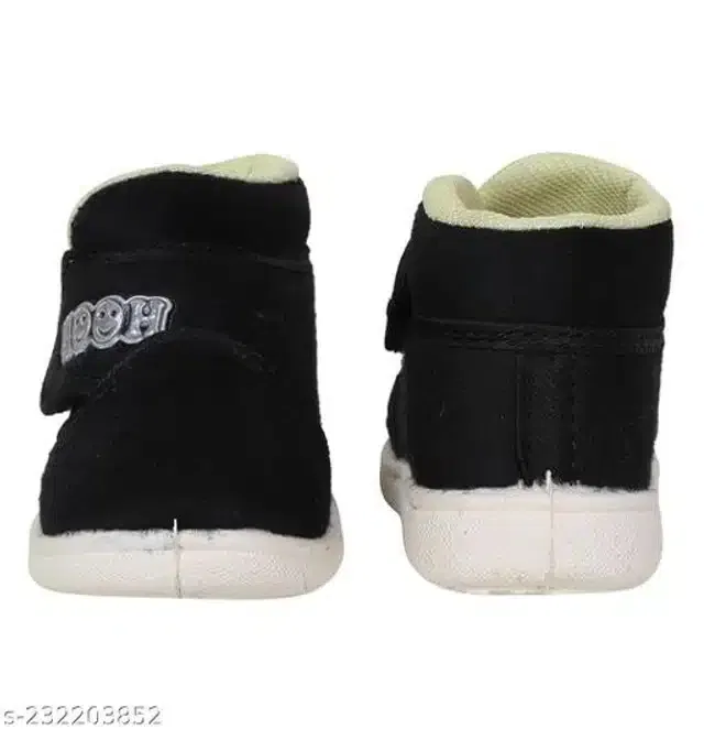Casual Shoes for Boys (Black, 15-18 Months)