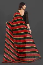 Trendy Georgette Saree with Blouse Piece For Women 