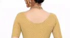 Readymade Stretchable Polyester Blouses for Women ,Beige 