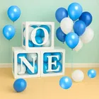 One Balloon Box for 1st Birthday Decoration,Multicolour,Set Of 1