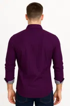 Men's Solid Full Sleeve Shirt 