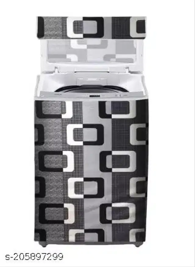 Polyester Washing Machine Cover (Multicolor)