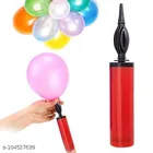 Plastic Air Balloon Pumps (Red)