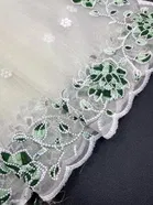 Organza Embroidered Saree for Women 