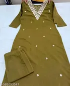 Designer Kurti Pant Set for Women 