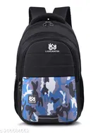 Rubber Backpack for Men & Women, Black