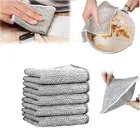 MAGIC PLUS Non Scratch Reusable Wire Dish Cleaning Cloth (Pack of 5)