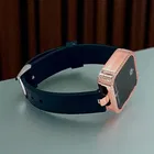 Silicone Strap Square Digital Watch for Men 