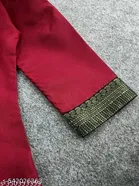 Cotton Kurti for Women,  Red  