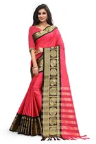 Cotton Embellished Saree for Women 