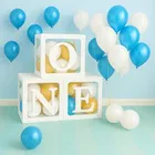 One Balloon Box for 1st Birthday Decoration,Multicolour,Set Of 1