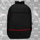 Nylon Backpack for Men & Women, Black