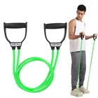 Heavy Duty Dual Spring Tummy Trimmer With Resistance Bands For Full Body Workout