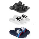 Combo of Sliders with Slippers for Men 