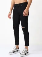Cotton Blend Slim fit Jeans for Men 