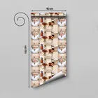 Vinyl Waterproof Wallpaper Roll for Kitchen Wall 