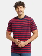 Round Neck Striped T-Shirt for Men 