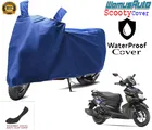 Polyester Two Wheeler Cover, Blue
