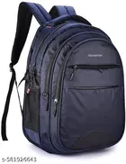 Polyester Backpack for Men & Women, Blue