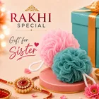 Body Scrub Loofa Pack of 2 | Gift for Sister | Rakhi Special