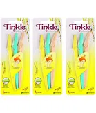 Lenon Makeup Accessory Rtb Tinkle Eyebrow Manual Razor 1 Blade 3Pc 