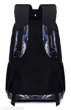 Nylon Backpack for Men & Women, Black