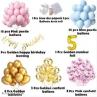 45 Pcs 5th Birthday Decoration kit, Multicolour, Set of 1