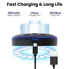 Butterfly Massager Machine for Pain Relief, Rechargeable Full Body TENS Massager with 8 Modes 19 Levels 