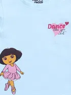 Cotton Dora Printed T-Shirt for Girls 