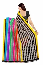 शारदा क्रिएशन सिल्क प्रिंटेड साड़ी 