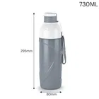 CELLO Puro Funtron 900 Plastic Water Bottle 730 ml, Grey