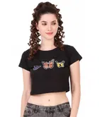 T-shirt for Girls (Black, 8-9 Years)