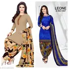 Printed Unstitched Suits for Women, Pack of 2 
