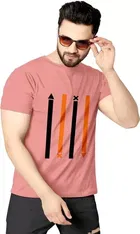 Round Neck Printed T-Shirt for Men 