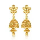 Brass Jhumkas Earrings for Women 