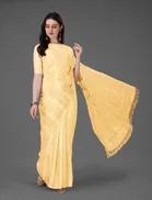 Cotton Embroidery Saree for Women 