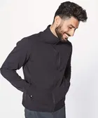 Full Sleeves Solid Jacket for Men 