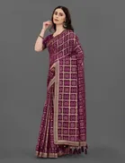 Silk Embellished Saree for Women 