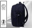 Polyester Backpack for Men & Women, Black
