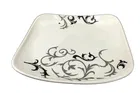 SILVER SPOON Melamine Square Half Plate 
