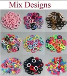 Mini Rubber Bands for Baby Girls & Kids for Women, Pack of 300 