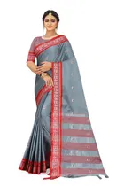 Cotton Embellished Saree for Women 