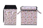 PVC Printed Rectangular Laundry Bag 