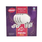 JENSONS 16 Pieces steel dinner set 