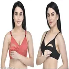 Cotton Blend Feeding Bra for Women 